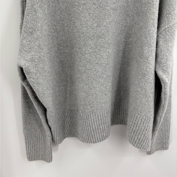 And Other Stories Turtle Neck Pullover Acrylic Grey Winter Sweater Size Large - Picture 9 of 15